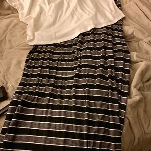 Black and white Maxi